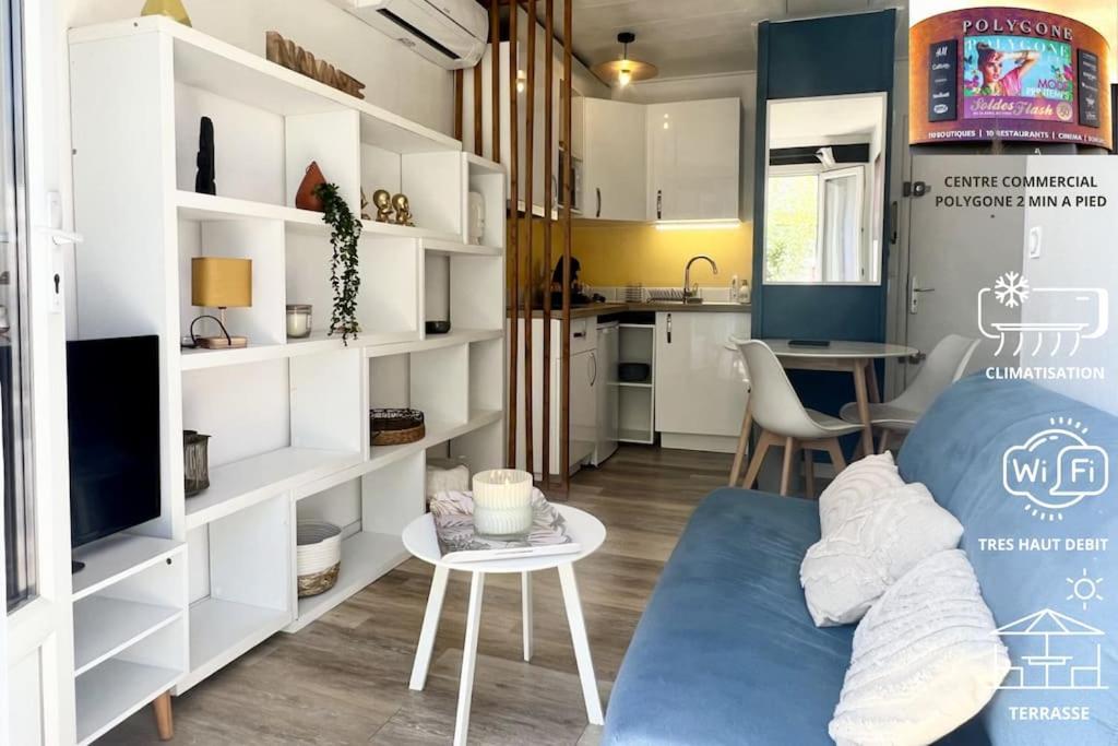 Le Tropico - Clim - Terrasse - Proche Polygone Apartment เบซิเยร์ ภายนอก รูปภาพ